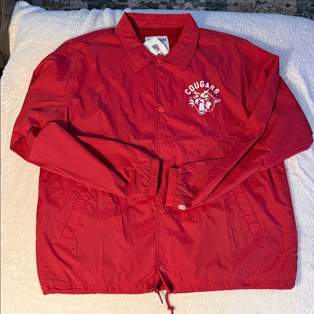 Homefield Washington State Cougars Vintage Cougar Coaches Jacket L NWT